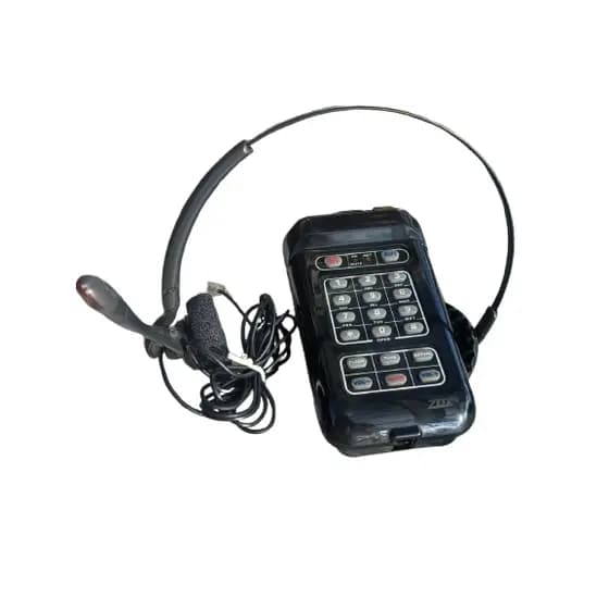 HEADSET PLANTRONICS MAIS BASE ZOX TS20 SEMI  NOVA.