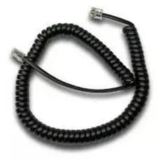CORDÃO ESPIRAL PARA TELEFONE FIXO, KS, VARIOS MODELOS PRETO.
