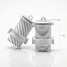 Válvulas de Escoamento Para Capa de Piscina Kit 02 Peças Dreno Reposição