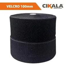 Fita Velcro Preto 100mm 01 Metro Macho e Fêmea para Uso Geral e Fixação