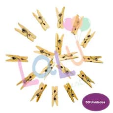 100 Mini pregador / Mini prendedor 2,5cm pronta entrega Decoração Fotos