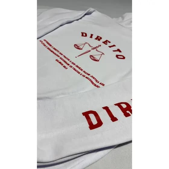 Moletom direito- moletom personalizado profissões moletom feminino e masculino