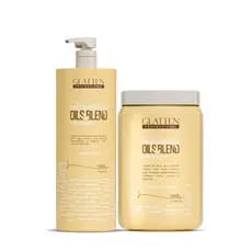 Kit Shampoo 1L + Máscara 1kg | Nutrição Intensa Extraordinary Oils e Blend | Brilho Volume e Definição | Uso Diário Prof