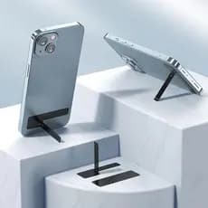 Celular De Suporte Portátil Dobrável Autoadesivo/Universal Ultrafino Ajustável/Tamanho Mini Universal De Alumínio Portátil Dobrável Desk Mount Holder Suporte Do Telefone Móvel