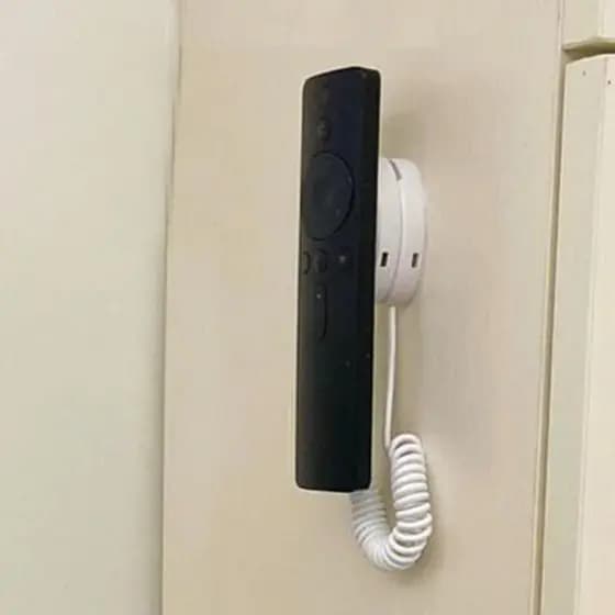 Suporte PARA Remoto , Cabo De Segurança De Controle De Corda Anti-Perda De Plástico , Montada Na Parede Para Casa