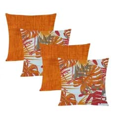 Kit 4 Capas Para Almofada 48x48cm Decorativas Sala Sofá