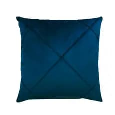 Capa Avulsa Para Almofada Em Suede Drapeada 45x45cm