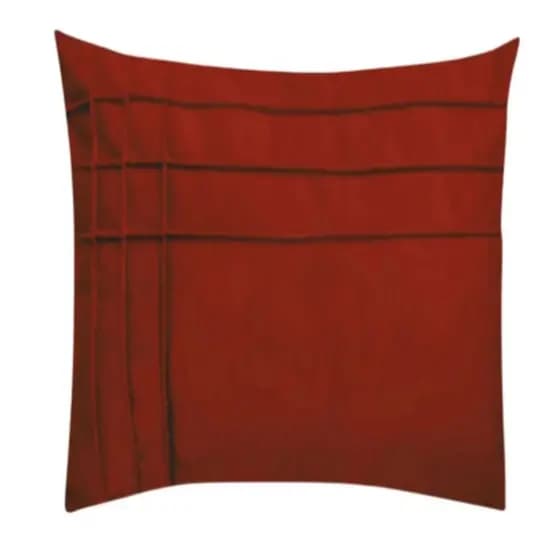 Almofada Avulsa Cheia em Suede Drapeada II 45x45cm Decorativa