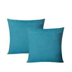 Kit 2 Almofadas Lisas Cheias Decorativas 48x48cm