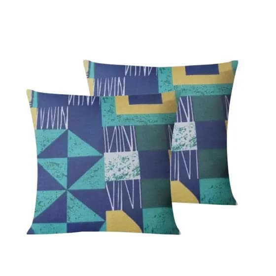 Kit 02 Almofadas Cheias Estampadas 48x48cm Decorativas