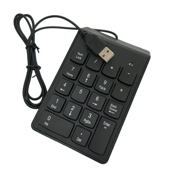 Mini Teclado Numérico USB 2.4GHz