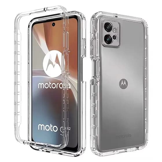 Capa Case Anti-Shock TPU Resistente Transparente MOTO G32