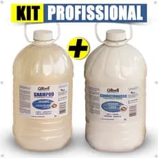 Kit Shampoo E Condicionador 5 Litros Profissional Salão De Beleza Lavatório Coco Perolado Galão 5L