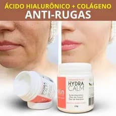 Creme Colágeno Ácido Hialurônico Anti-Rugas Anti-Flacidez Hidratação Profunda Pele Firme E Jovem