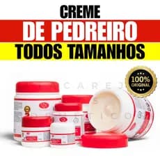 Creme do Pedreiro para Pés Rachados, Mãos e Cotovelos Ressecados com Ureia Super Hidratante Vários Tamanhos