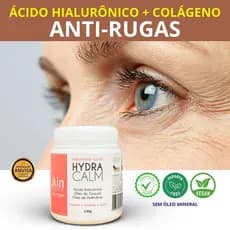 Creme Ácido Hialurônico Colágeno Anti-Rugas Anti-Flacidez Hidratação Profunda Pele Firme E Jovem