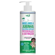 Gelatina Modelando A Jubinha Widi Care Infantil Vegano Modelador Cachos Hipoalergenico 300g