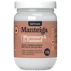 Manteiga Murumuru E D-Pantenol Creme Tratamento Capilar Maciez E Brilho Soft Hair 220g