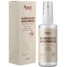 Blend De Oleos Amazonicos Apice Tratamento Brilho E Saúde Finalização Capilar Vegano Vegetal 60ml
