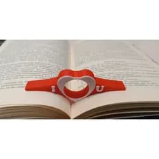 Suporte de Leitura Coração – Segura Livro com 1 Mão