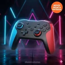 Gamepad Sem Fio Bluetooth Para Celular IOS e Android, Ps3, Pc e Nintendo Switch - Gaminja Mg25z