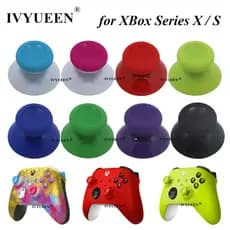 IVYUEEN 2 PCS Bastões De Polegar Analógicos 3D Para XBox Series Xs Controller Joystick Grip Cap Cover