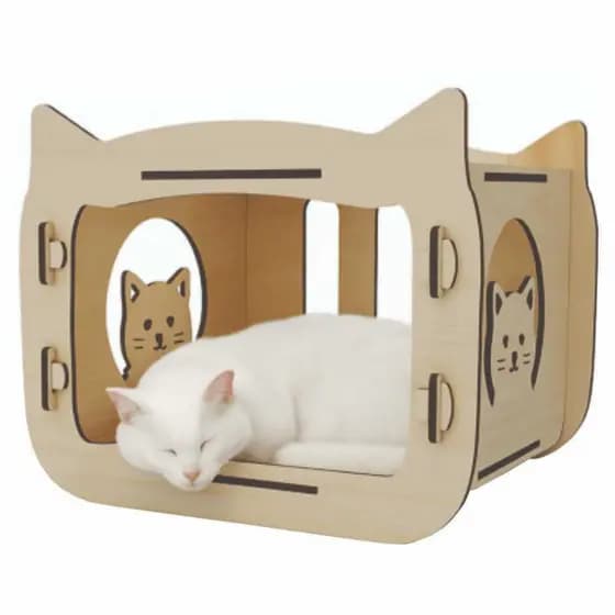 Casinha de Gato Toca para Gato Caminha Pet Cama para Pet Desmontavel