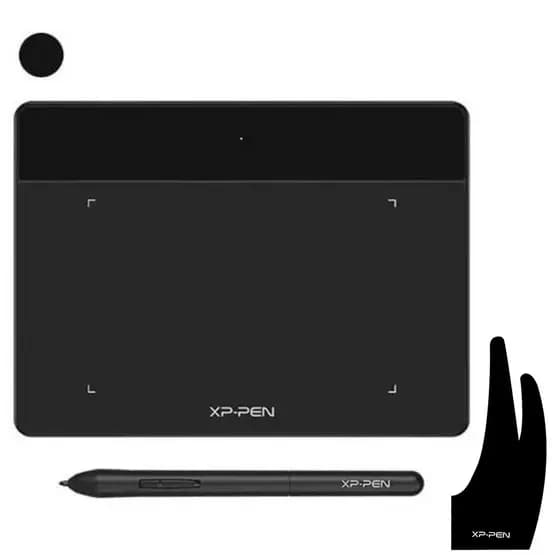 Tablet digital XP-Pen Deco Fun Xs Compacto Caneta 8192 Níveis Alta Precisão