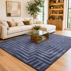 Tapete Sala Itália Luxo 2,00x1,50m Grande Macio Decorativo Moderno Antiderrapante