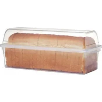 PORTA PAO PLASTICO TRANSPARENTE 34,5x14x13,5CM (9004184)
