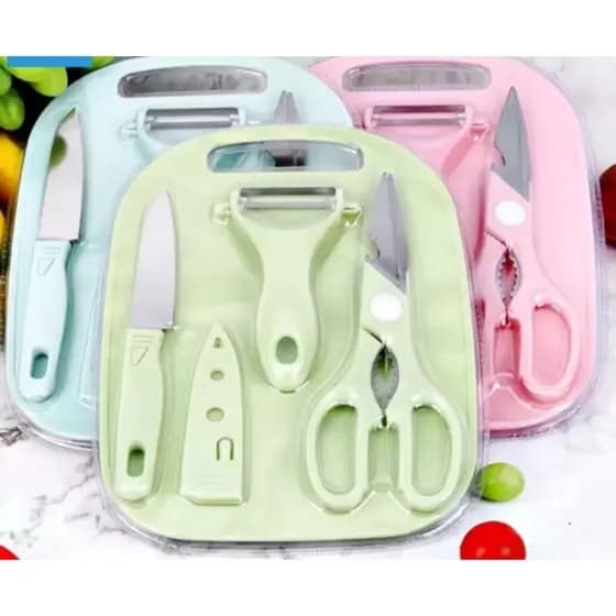 Jogo de Cozinha Kit 04 Pecas Utensilios de Cozinha Material Antiaderente XLS CJ-4