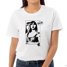 Camiseta Taylor Swift Cantora Personalizada 100% Algodão Silkscreen
