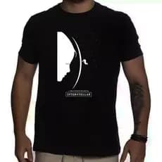 Camiseta Filme Interstellar Unissex Cristopher Nolan 100% Algodão