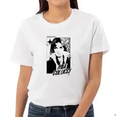 Camiseta Banda Rebelde Mia Colucci RBD Tour 100% Algodão Personalizada