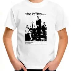 Camiseta Unissex Personalizada Série The Office 100% Algodão Fio 30.1