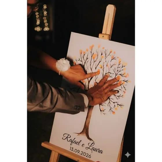 Quadro Decorativo Personalizado com Nome do Casal Impressão de Alta Qualidade para Casamento