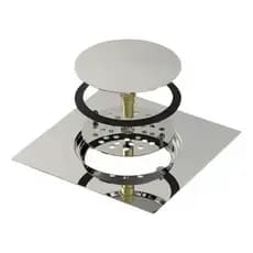 Ralo Click Inox 15cm Sistema de Fechamento no toque Antiodor
