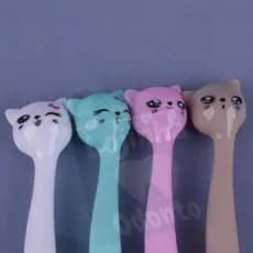 Caneta Gatinho Rosto| Caneta Gatinha Rosto | Caneta Gato | Caneta Gata | Estudante | Caneta Divertida | Caneta Pet