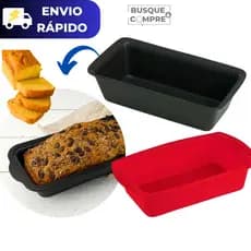 Forma para Pão Bolo Assadeira Molde de Silicone Dobrável Resistente a Temperatura Alta Assadeira