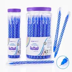 Caneta Esferográfica Azul 0,7mm Ponta Fina Kit 5 10 20 Unidades Escrita Macia
