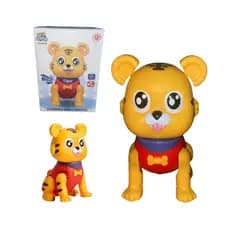 Tigre Musical Interativo Infantil – Brinquedo Educativo com Luz e Música 🎶 Brilha e Canta para Crianças