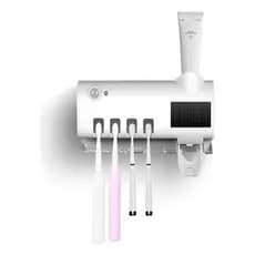 Esterilizador com Luz UV + Suporte para Escova de Dente – Alta Qualidad