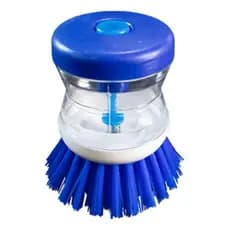 Escova de Limpeza com Dispenser de Detergente – Cores Sortidas