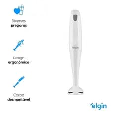 Mixer Elgin Mix100 200W Branco 110V Misturador Portátil para Cozinha