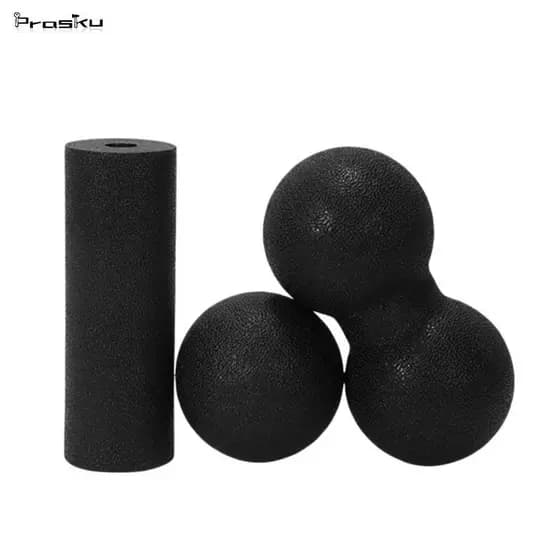 [stdzsw] Conjunto De Espuma De Bola De Rolo De Massagem Massageador De Amendoim Para Liberação Miofascial , Pescoço , Om