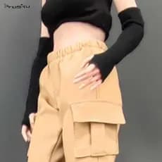 [stdzsw] 1 Par De Mangas De Braço Femininas 1/6 , Roupas De Boneca Feitas À Mão , Acessórios De Em Miniatura Para Figura
