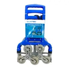 Carrinho Dobrável Sobe Escada [Azul]