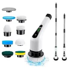 Escova de Limpeza Esfregão Mop Elétrico [9 em 1] - B-MAX