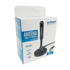 Antena Digital Portátil 5 Metros Interna Externa