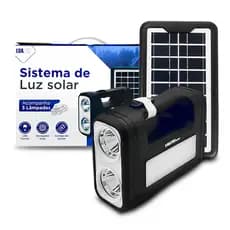 Sistema de Luz Solar [3 Lâmpadas]